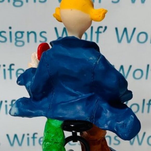 K'S COLLECTION juggling clown on unicycle clown - Picture 3 of 7